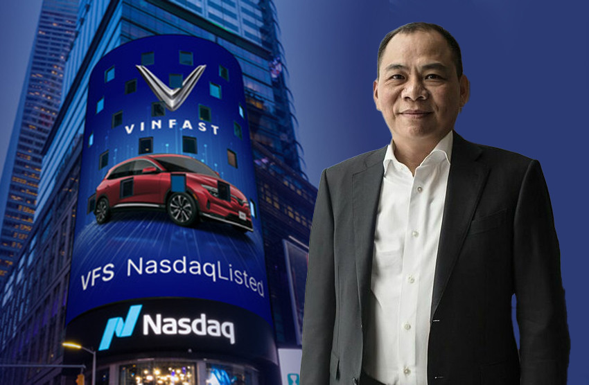 Hệ sinh thái Vingroup của tỷ phú Phạm Nhật Vượng đang cần nguồn vốn lớn tập trung đầu tư cho VinFast. Ảnh: DK