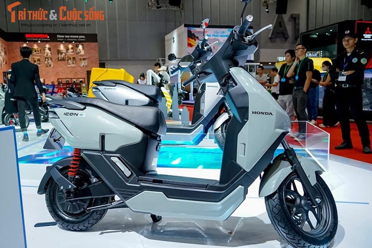 Cận cảnh Honda ICON e: - xe ga điện học sinh dưới 30 triệu đồng - 2