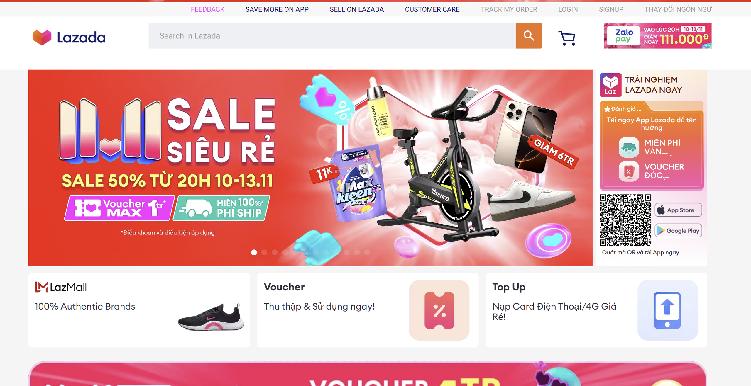 Các tín đồ 'săn sale' thức trắng đêm xem chiến thần livestream dịp 11-11 - 2