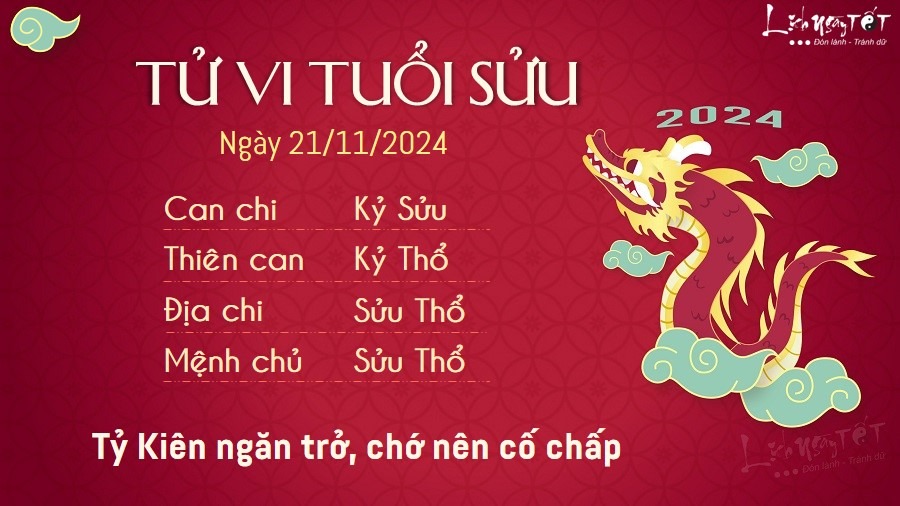 Tử vi thứ 5 ngày 21/11/2024 của 12 con giáp: Tý nhiệt tình, Dần mâu thuẫn - 1