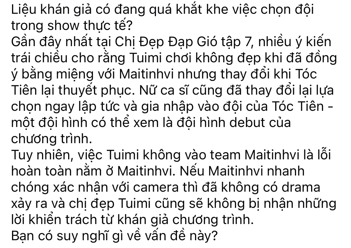 Căng: 1 Chị Đẹp bị tố 'lật mặt như bánh tráng', ca nương Kiều Anh lên tiếng đáp trả nghi vấn 'chèn ép' - 6 Căng: 1 Chị Đẹp bị tố 'lật mặt như bánh tráng', ca nương Kiều Anh lên tiếng đáp trả nghi vấn 'chèn ép' - 6