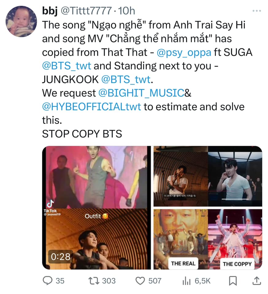 Fan BTS đã căng: Đẩy lùm xùm tham khảo Jung Kook của 1 Anh Trai ra quốc tế, chương trình cũng 'vạ lây' - 5 Fan BTS đã căng: Đẩy lùm xùm tham khảo Jung Kook của 1 Anh Trai ra quốc tế, chương trình cũng 'vạ lây' - 5