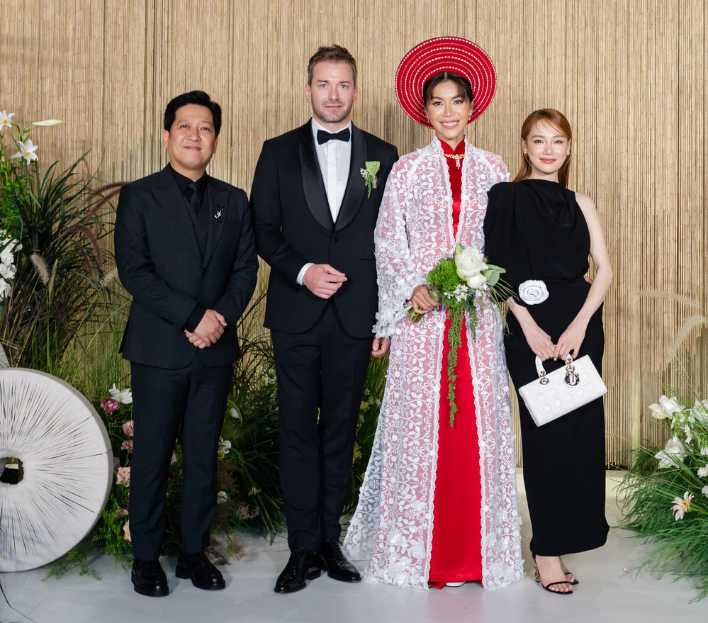 Những đám cưới xa hoa, khiến ai cũng xuýt xoa của showbiz Việt 2024 - 6