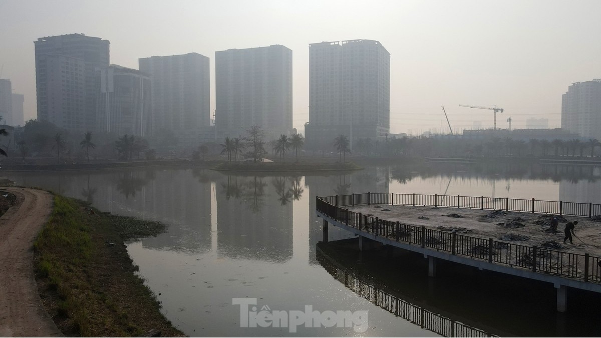 Toàn cảnh không khí hối hả tại công viên Phùng Khoang những ngày đầu năm - 15