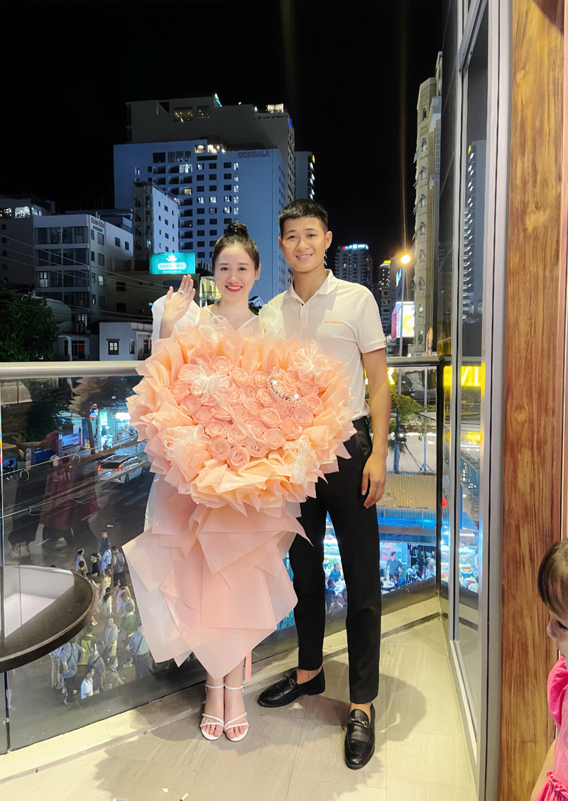Nhờ sự kiên trì, Tú đã
