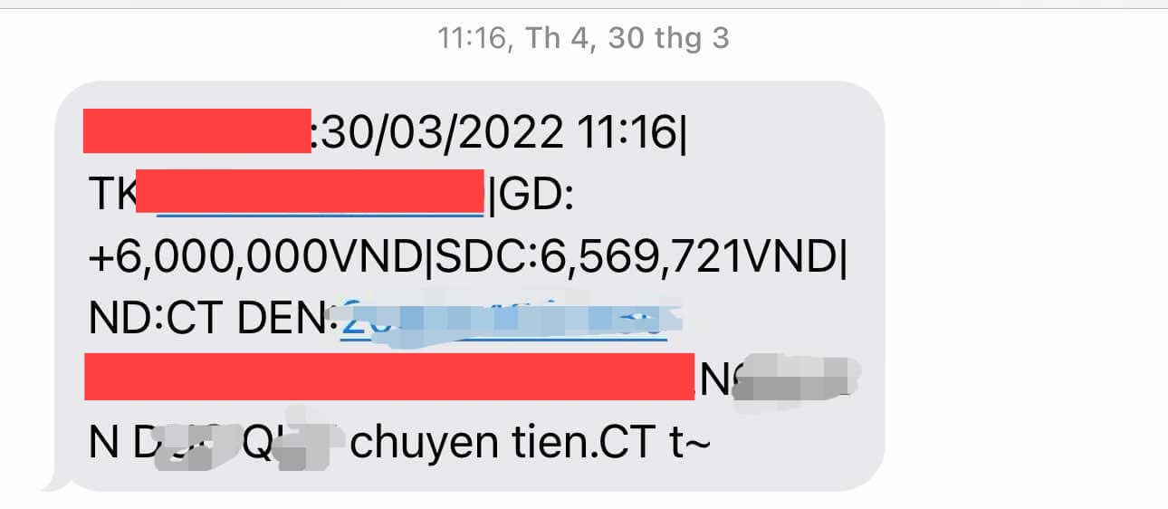 Lần gần nhất Thiên An nhận chu cấp từ người cũ là vào tháng 3/2022