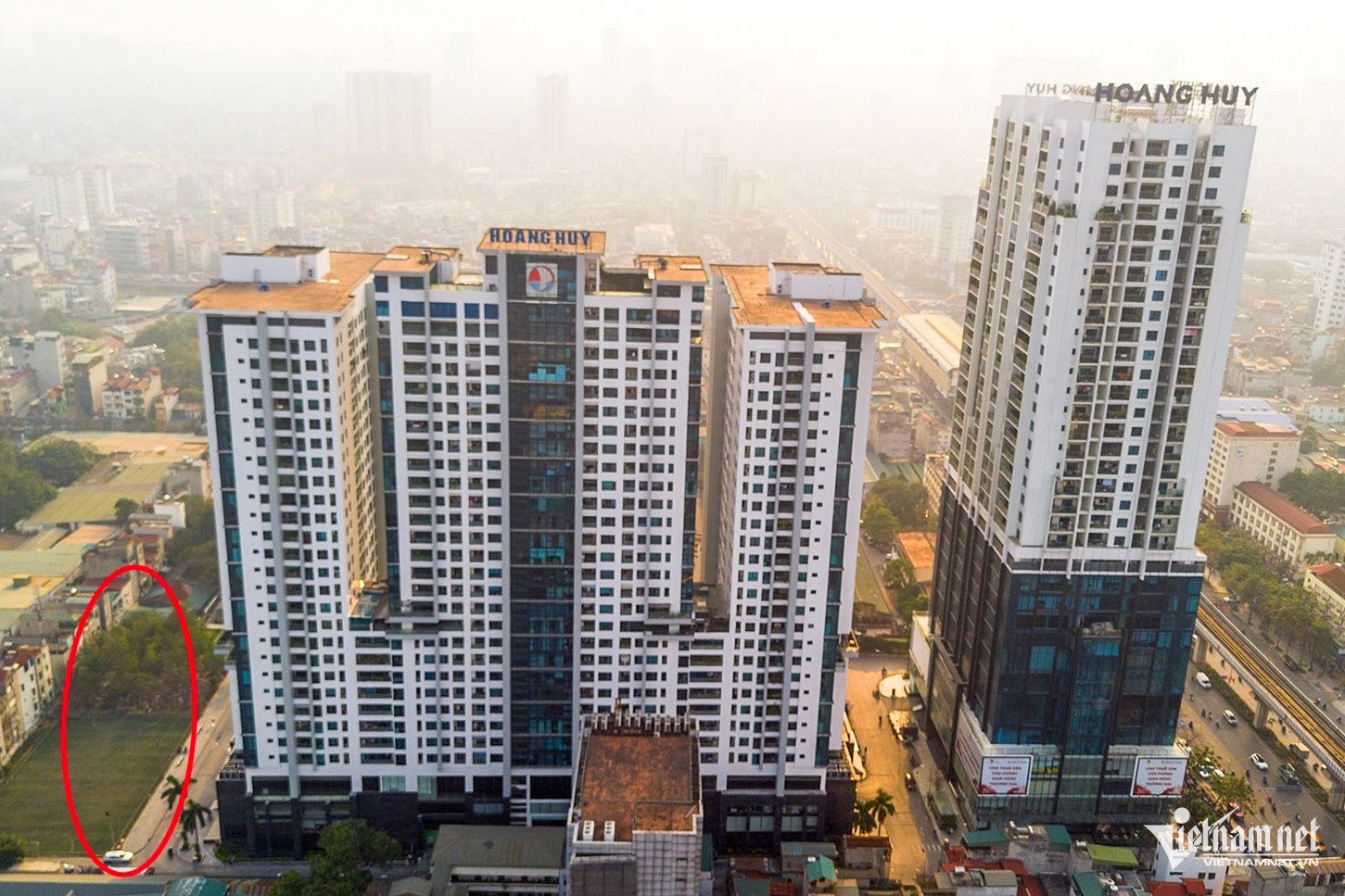 Hiện trạng khu đất vàng Nguyễn Trãi hơn 3.500m2 vừa bị Hà Nội thu hồi