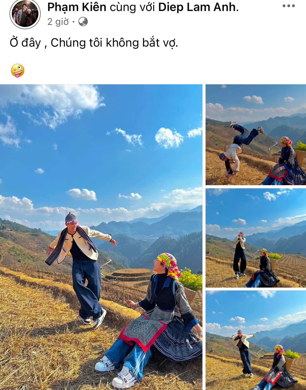 Tình trẻ kém 11 tuổi chính thức công khai Diệp Lâm Anh vào đúng ngày 14/2