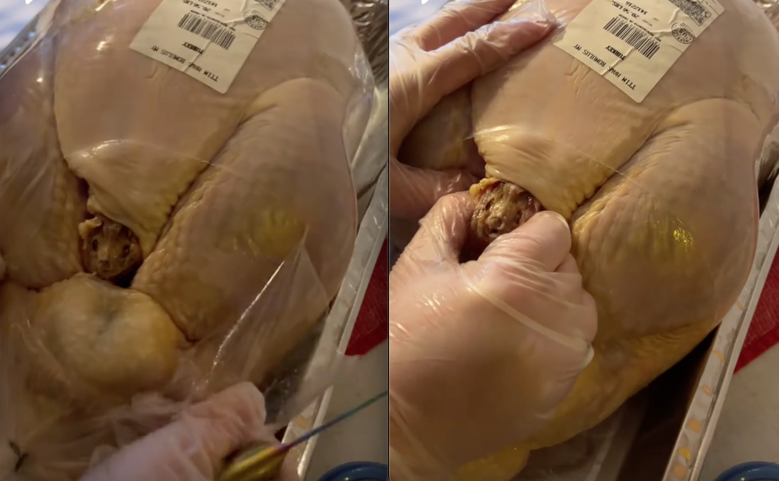 Phát hiện cái đầu và 2 con mắt tròn xoe lẫn trong túi thịt gà mua siêu thị, người phụ nữ nín thở khui bọc nilon và cái kết ngã ngửa - 2