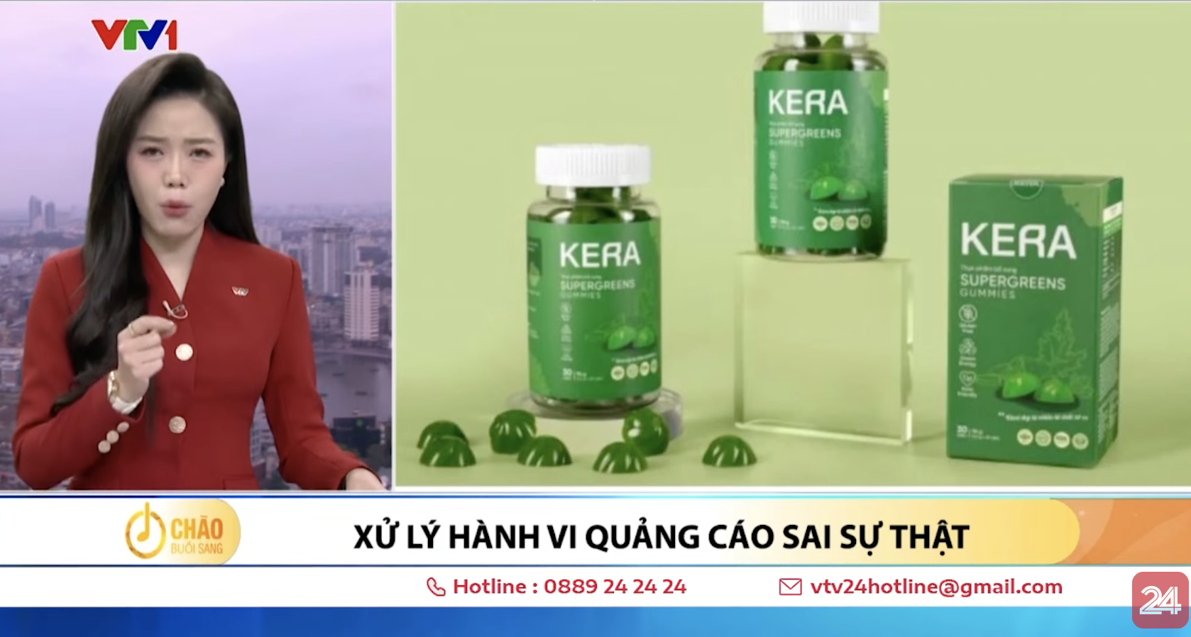Vụ ồn ào bán kẹo rau củ của team 'Chị em rọt' và hoa hậu Thuỳ Tiên lên VTV - 1
