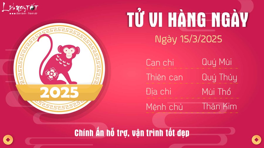 Tử vi thứ 7 ngày 15/3/2025 của 12 con giáp: Sửu khó nắm bắt, Tuất thất thường - 8