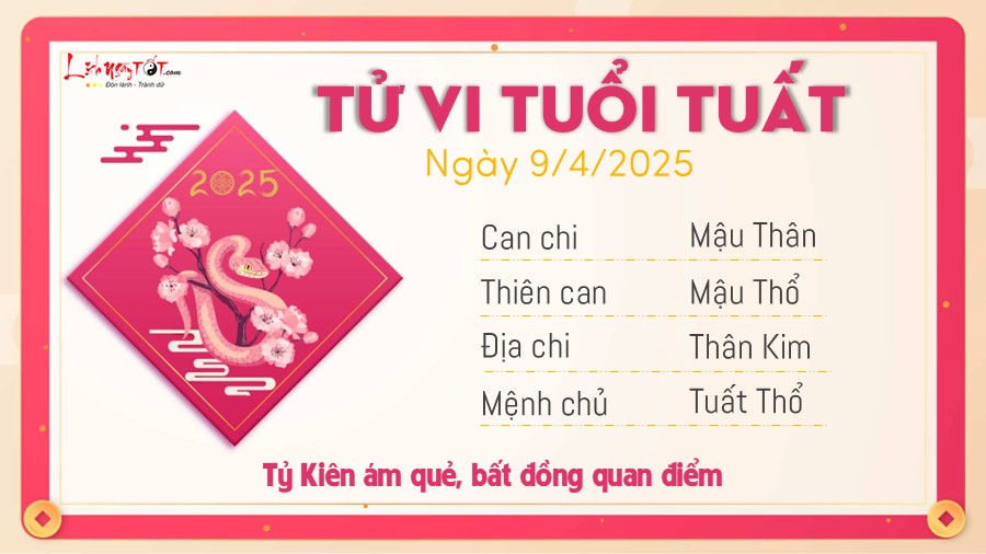 Tử vi 12 con giáp hôm nay - thứ 4 ngày 09/04/2025: Dần hao tài, Tị lộc lá - 10