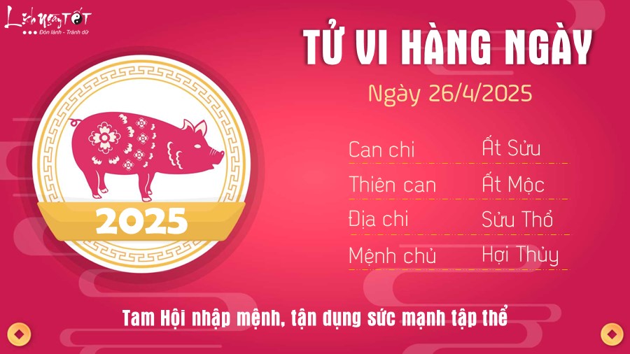 Tử vi thứ 7 ngày 26/4/2025 của 12 con giáp: Dần mất tiền, Mùi cần tỉnh táo - 11