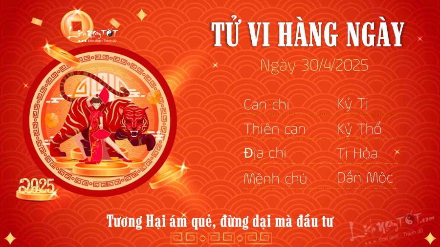 Tử vi 12 con giáp hôm nay - thứ 4 ngày 30/04/2025: Tý nhiều tiền, Dậu vạn sự hanh thông - 2