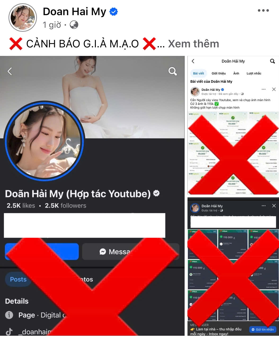 Doãn Hải My cảnh báo - 1 Doãn Hải My cảnh báo - 1