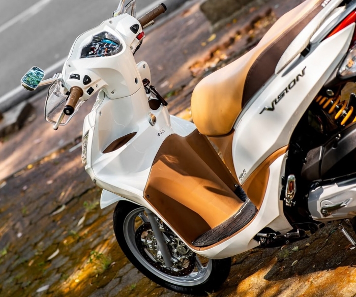 ‘Huyền thoại’ Honda Spacy lai Vision phiên bản Việt giá 47 triệu đồng: Gây sốt với thiết kế siêu đẹp - 7