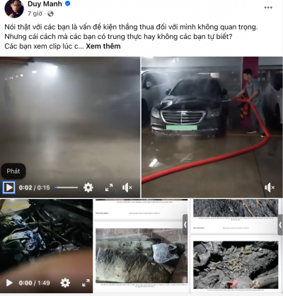 Căng: Duy Mạnh tung loạt clip hiện trường vụ cháy ô tô 5 tỷ đồng, đáp trả 1 thắc mắc của cư dân mạng